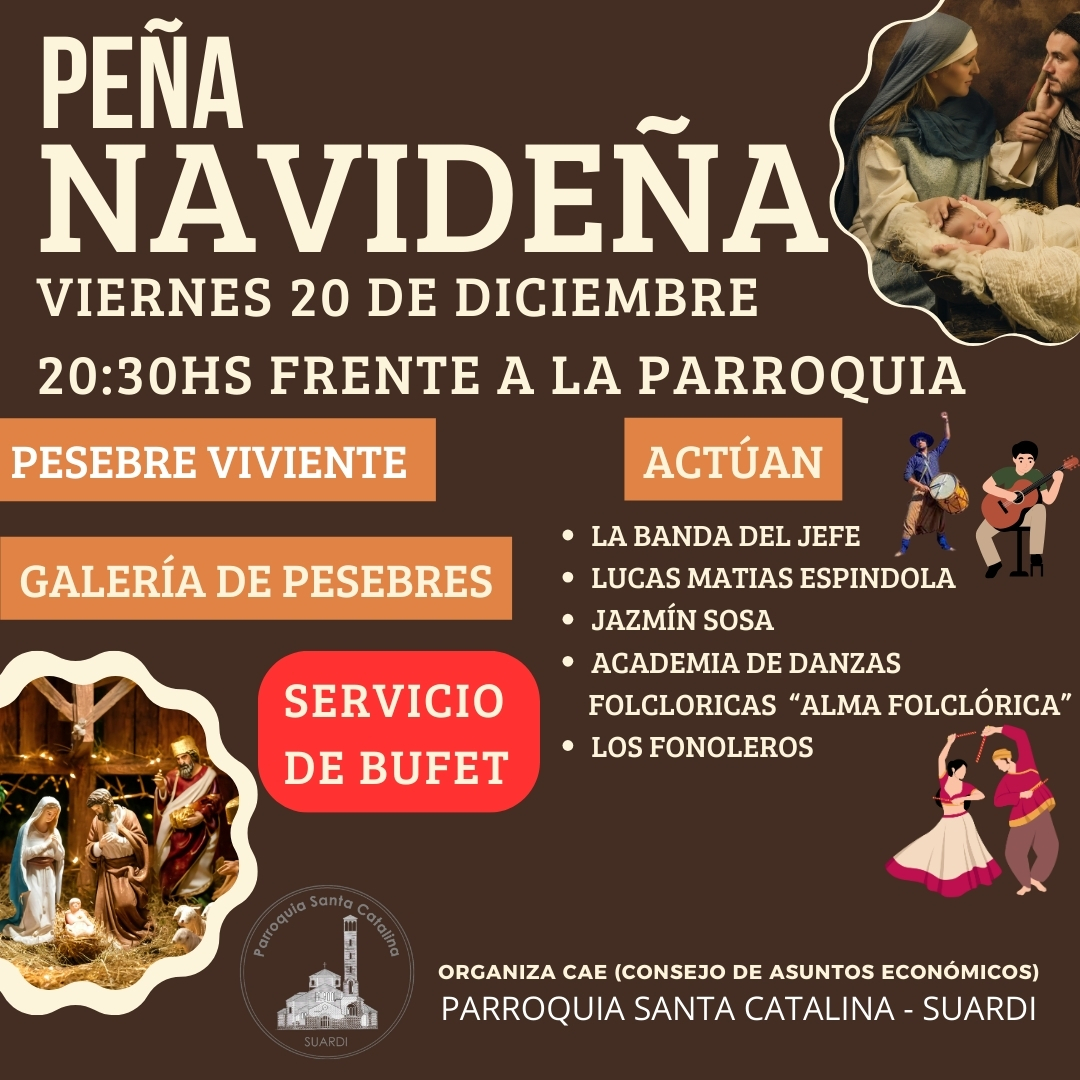 Peña Navideña en Suardi