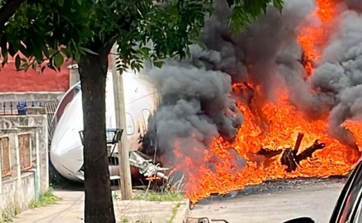 Se estrelló un avión de la familia Brito en San Fernando: murieron los pilotos